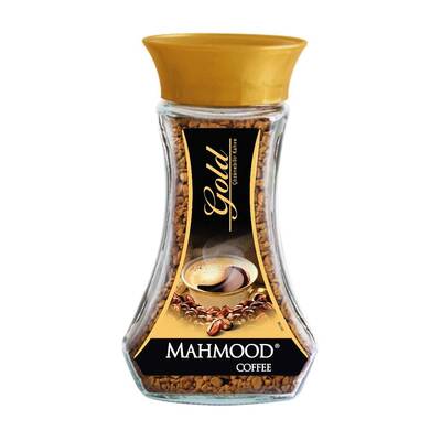 MAHMOOD COFFEE GOLD GLASS JAR 100 G