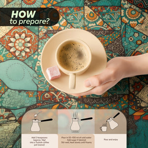 Mahmood Dibek Coffee 400g (14.11 oz) Tin - Exporgin | Türkiye Comes to You