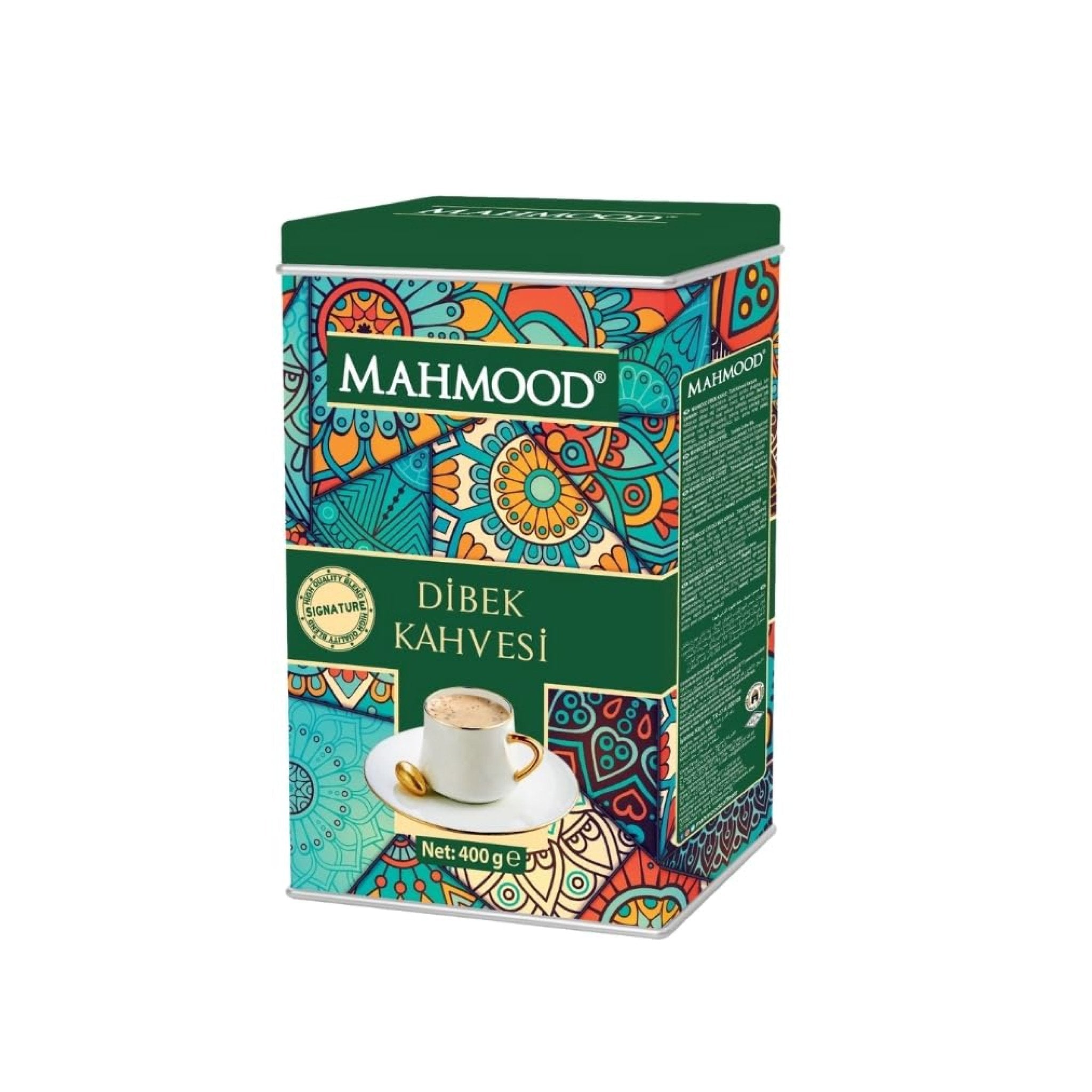 Mahmood Dibek Coffee 400g (14.11 oz) Tin - Exporgin | Türkiye Comes to You