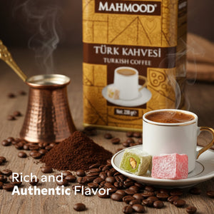 Mahmood Turkish Coffee 220g (7.76 oz) Tin - Exporgin | Türkiye Comes to You