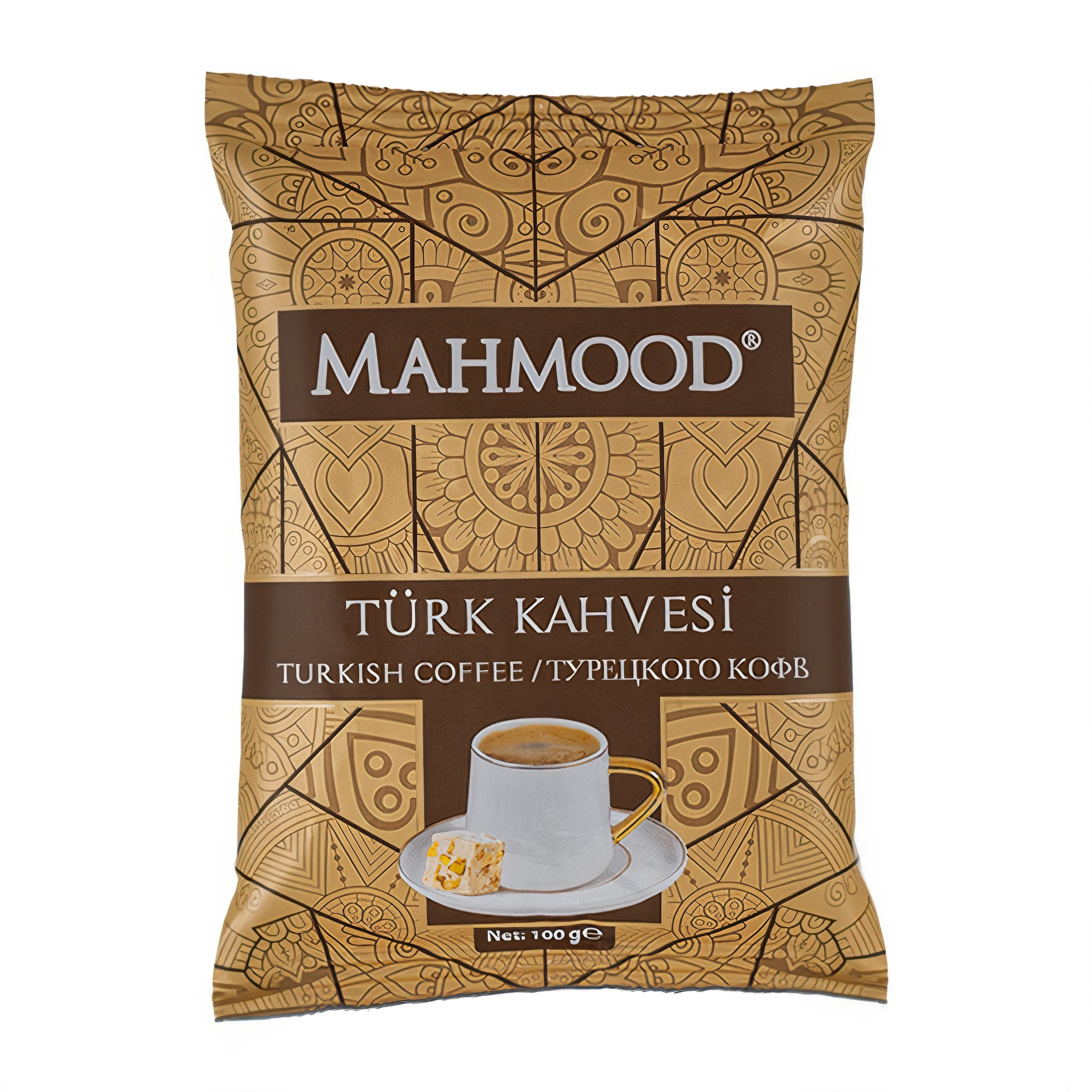Mahmood Turkish Coffee – Medium Roast, Arabica Beans - 100g - Exporgin | Türkiye Comes to You