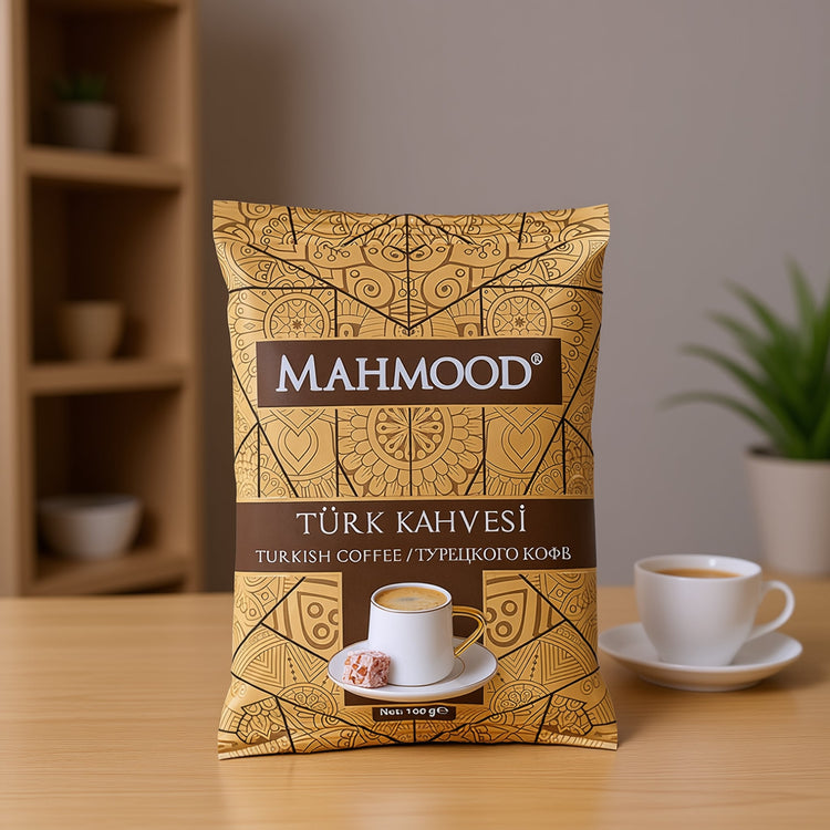 Mahmood Turkish Coffee – Medium Roast, Arabica Beans - 100g - Exporgin | Türkiye Comes to You