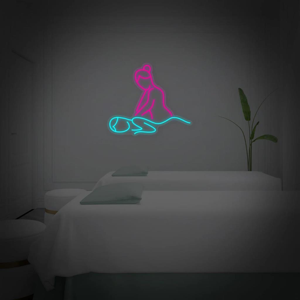 Massage Skin Care Neon Led Sign