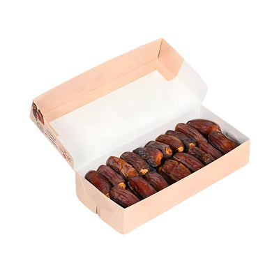 Mebrum Medina Dates Jumbo Thin Skinned and Naturally Sweet 500g (17.64 oz)