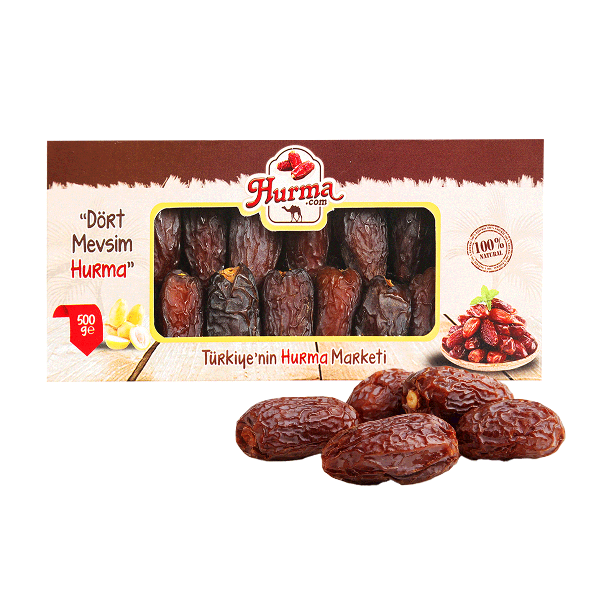 Medjoul Dates 500g (17.64 oz) - Exporgin | Türkiye Comes to You