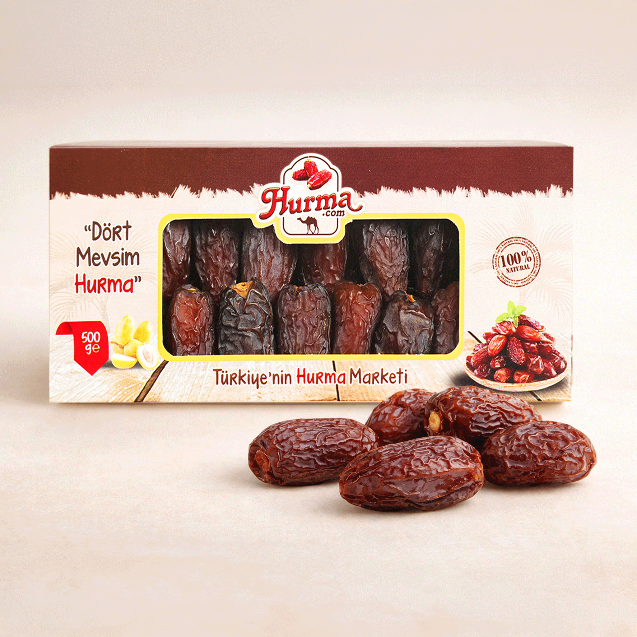 Medjoul Dates 500g (17.64 oz) - Exporgin | Türkiye Comes to You