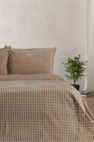 Merinos Modern Line 3 pezzi doppia coperta set moka