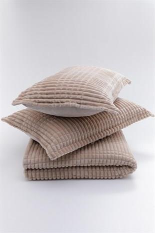 Merinos Modern Line 3 pezzi doppia coperta set moka