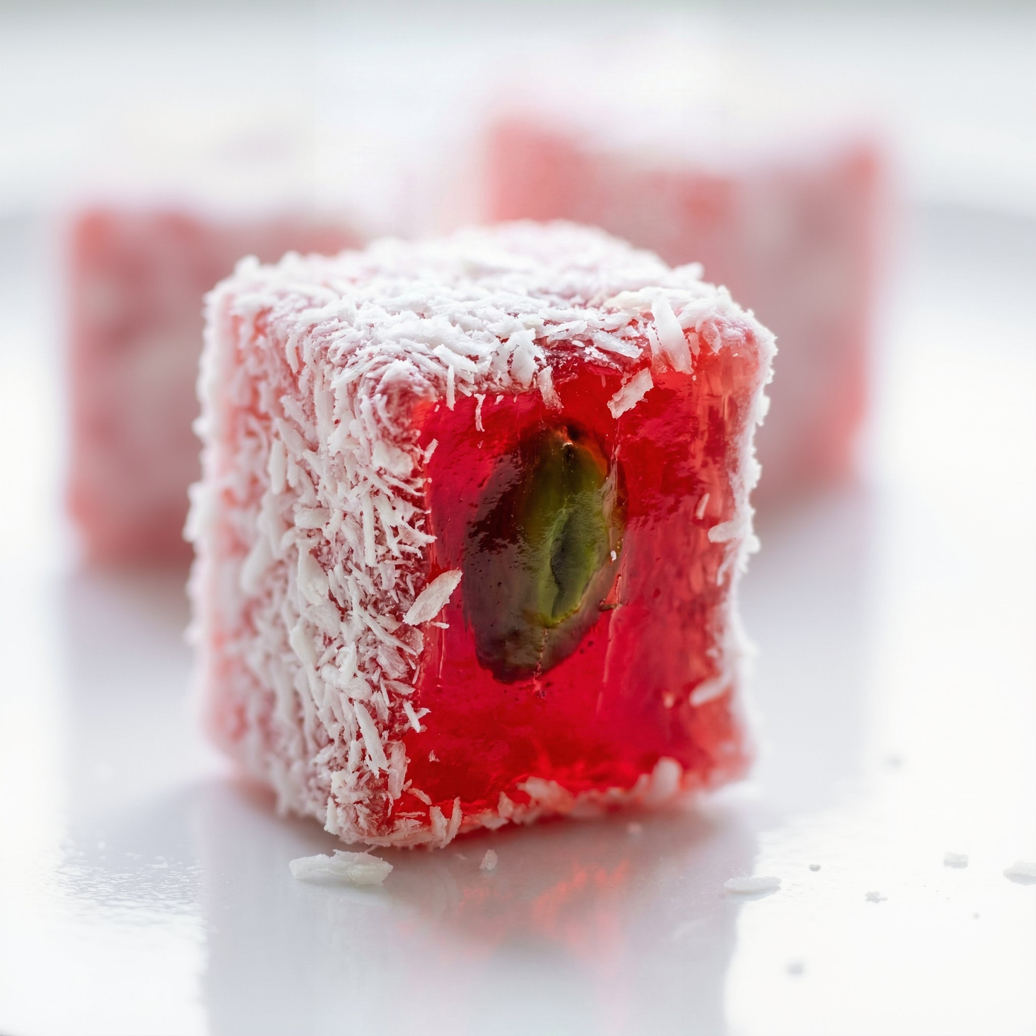 Meşhur Safranbolu Lokumcusu Pistachio Turkish Delight - Exporgin | Türkiye Comes to You