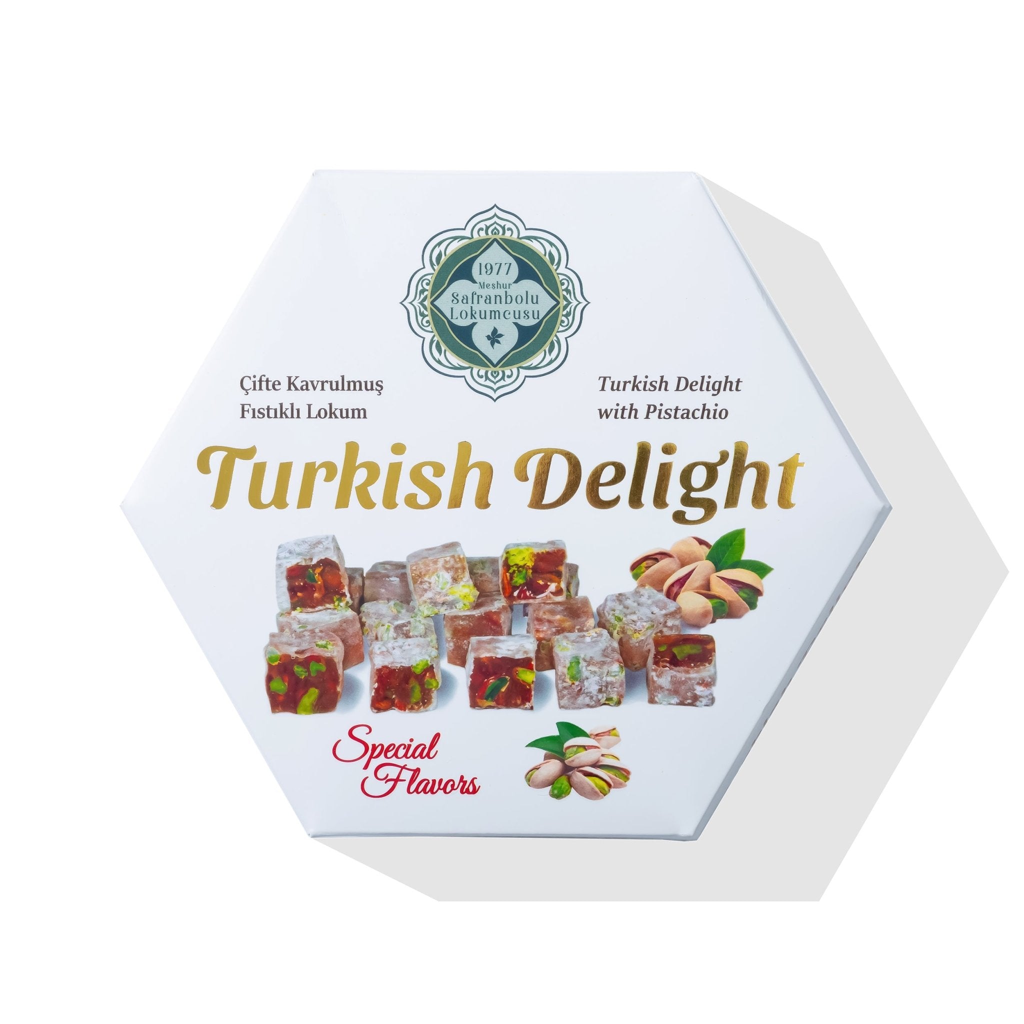 Meşhur Safranbolu Lokumcusu Turkish Delight with Pistachios - Exporgin | Global Shopping Site