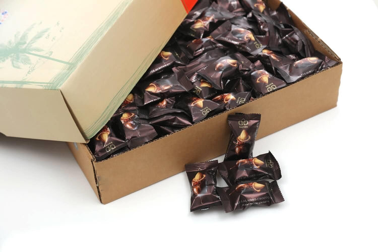 Milk Chocolate Covered Dates with Almonds – 500g (17.64 oz) - Exporgin - Global Shopping Site