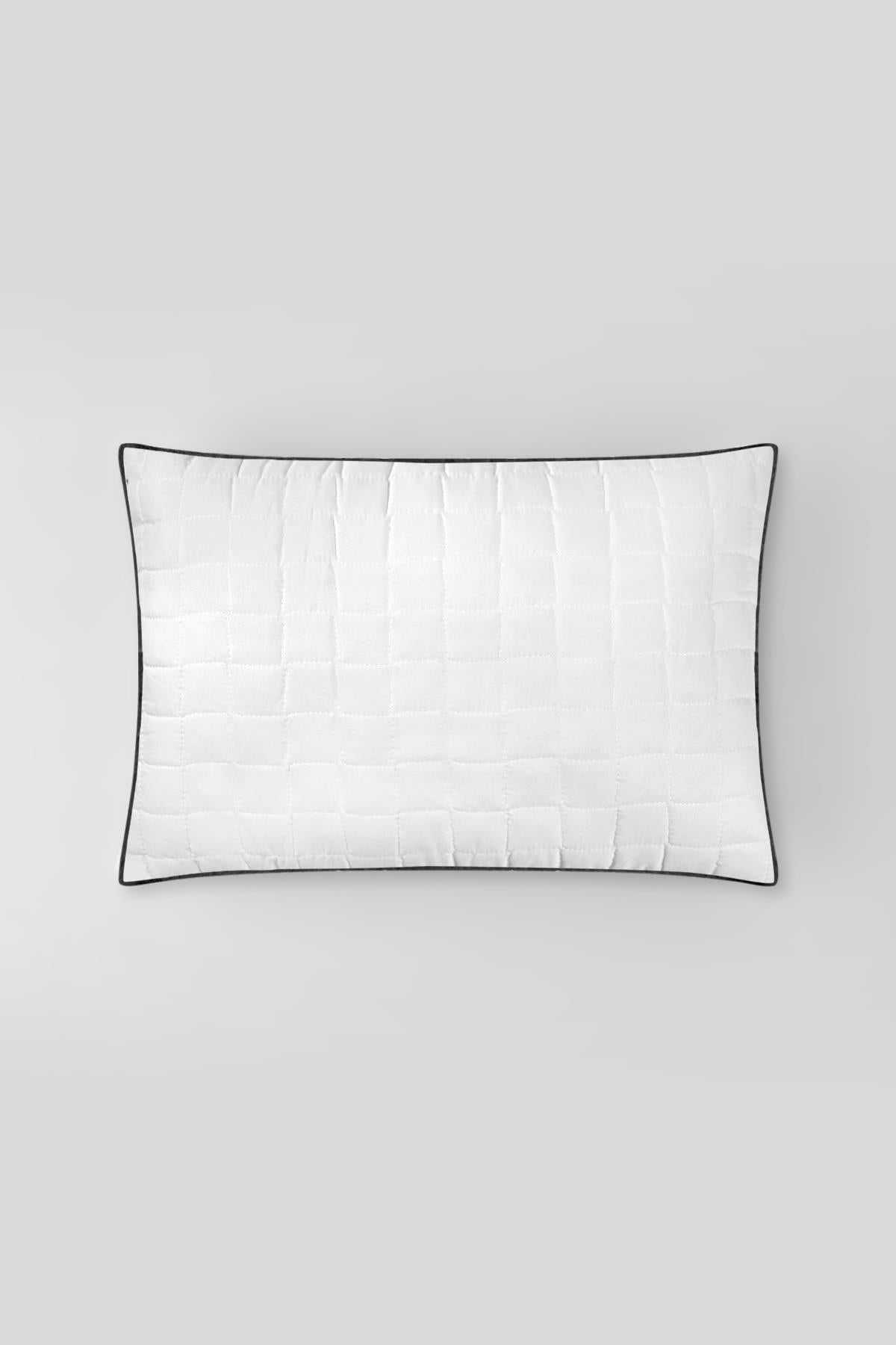 Molden Quilted and Arabiye All-Season Pillow 50x70 cm White/Black