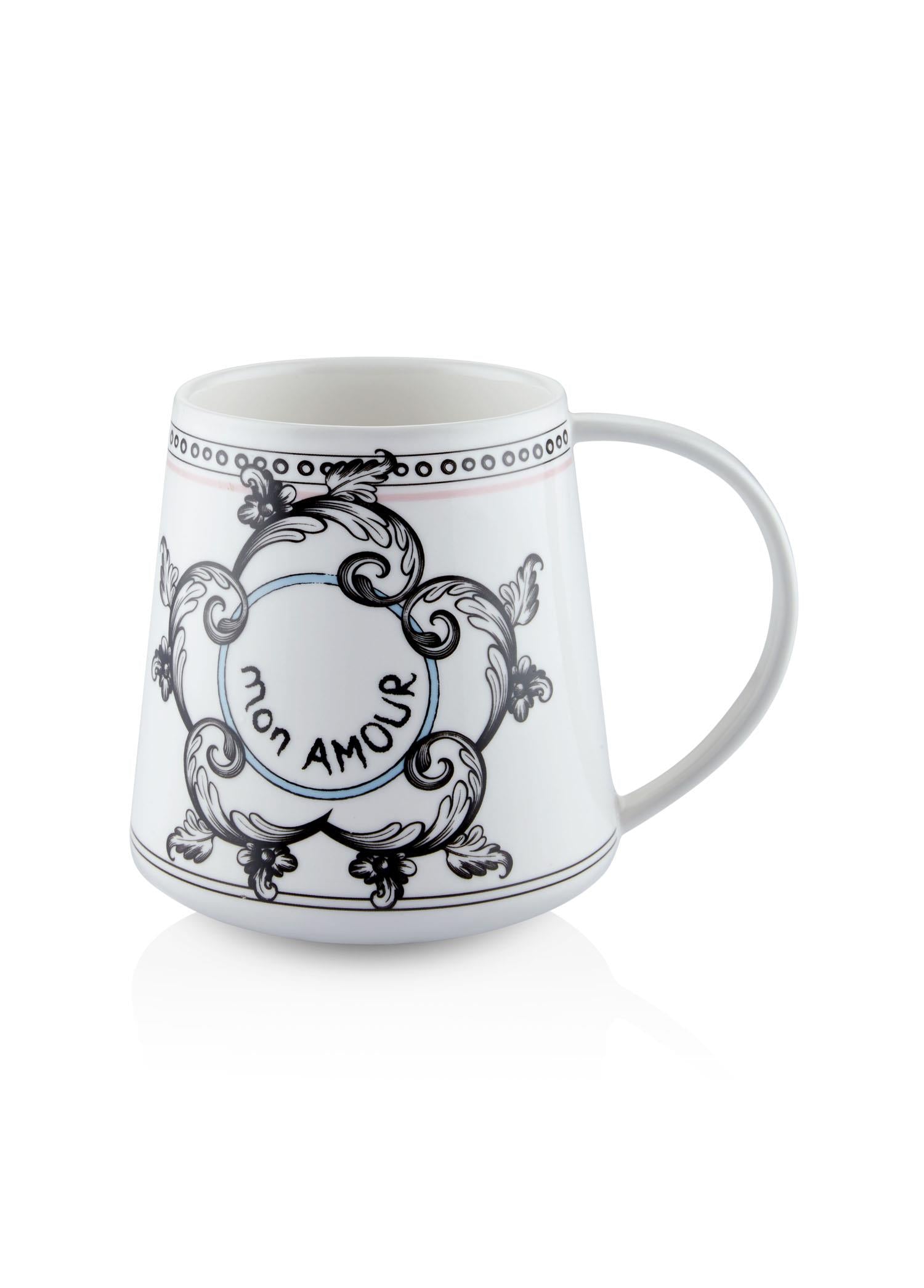 Mon Amour Porcelain Mug KPA0255 340 cc