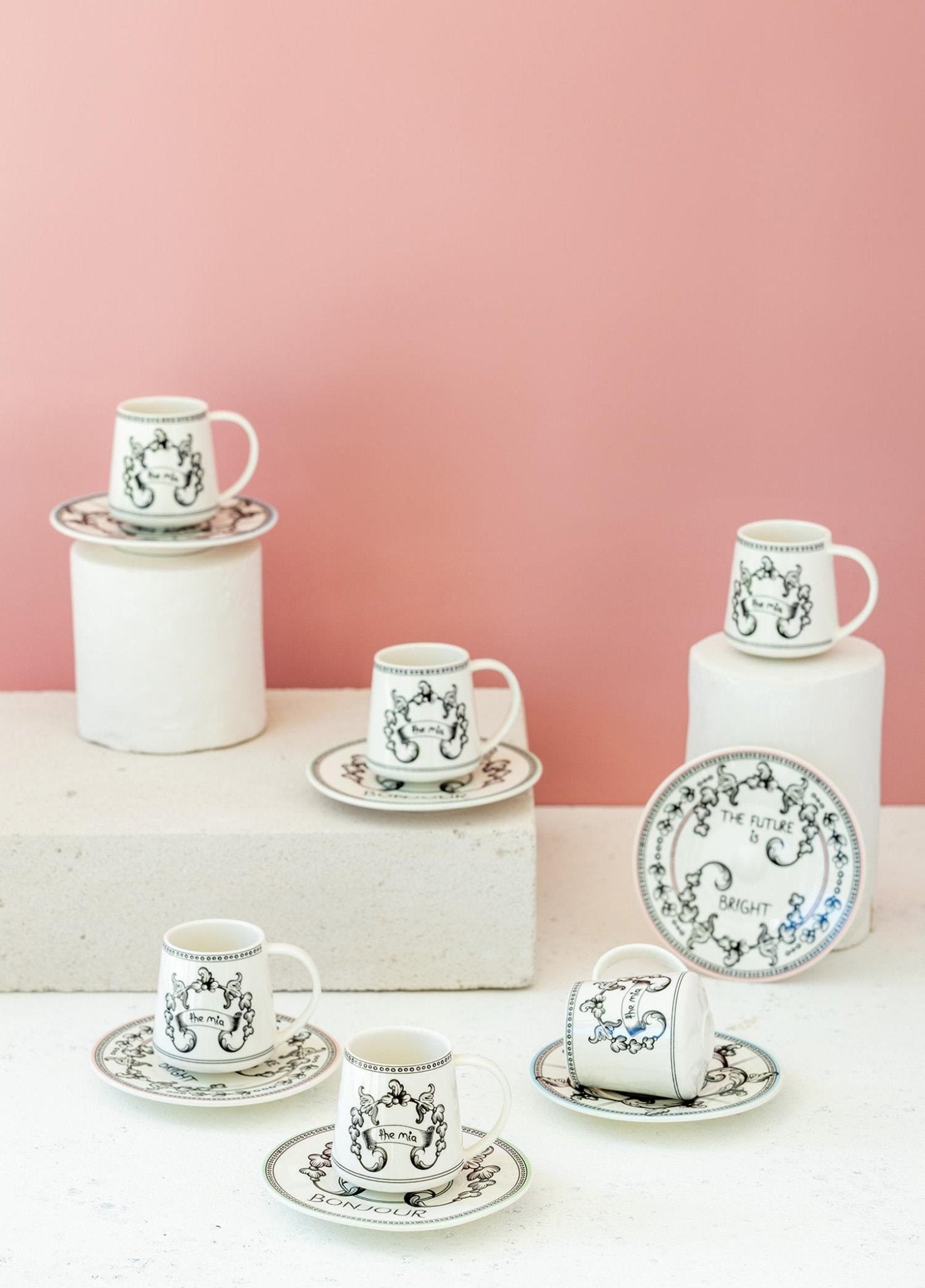 Mon Amour Turkish Coffee Cup Single 100 cc - Exporgin - Global Shopping Site