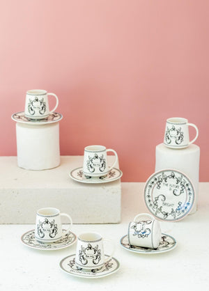 Mon Amour Turkish Coffee Cup Single 100 cc - Exporgin - Global Shopping Site