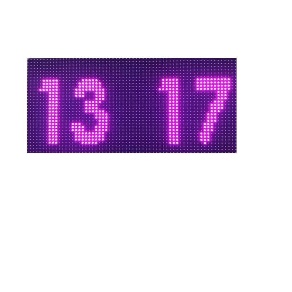 Reloj Purple Digital LED (Dimensión de la caja: 16x32 cm)