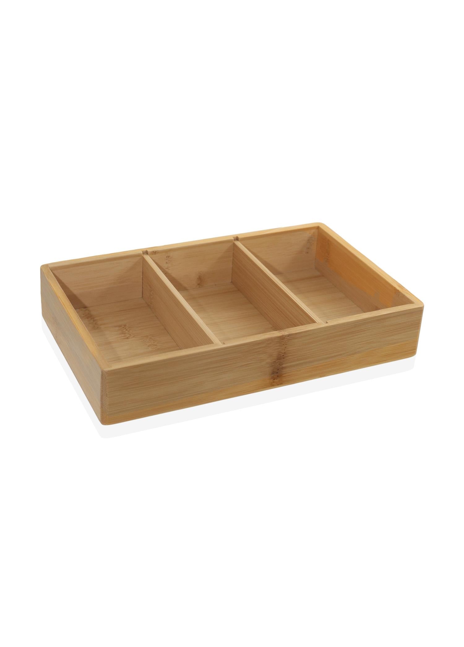 Natura Bamboo Organizer Box 25x16x4 cm