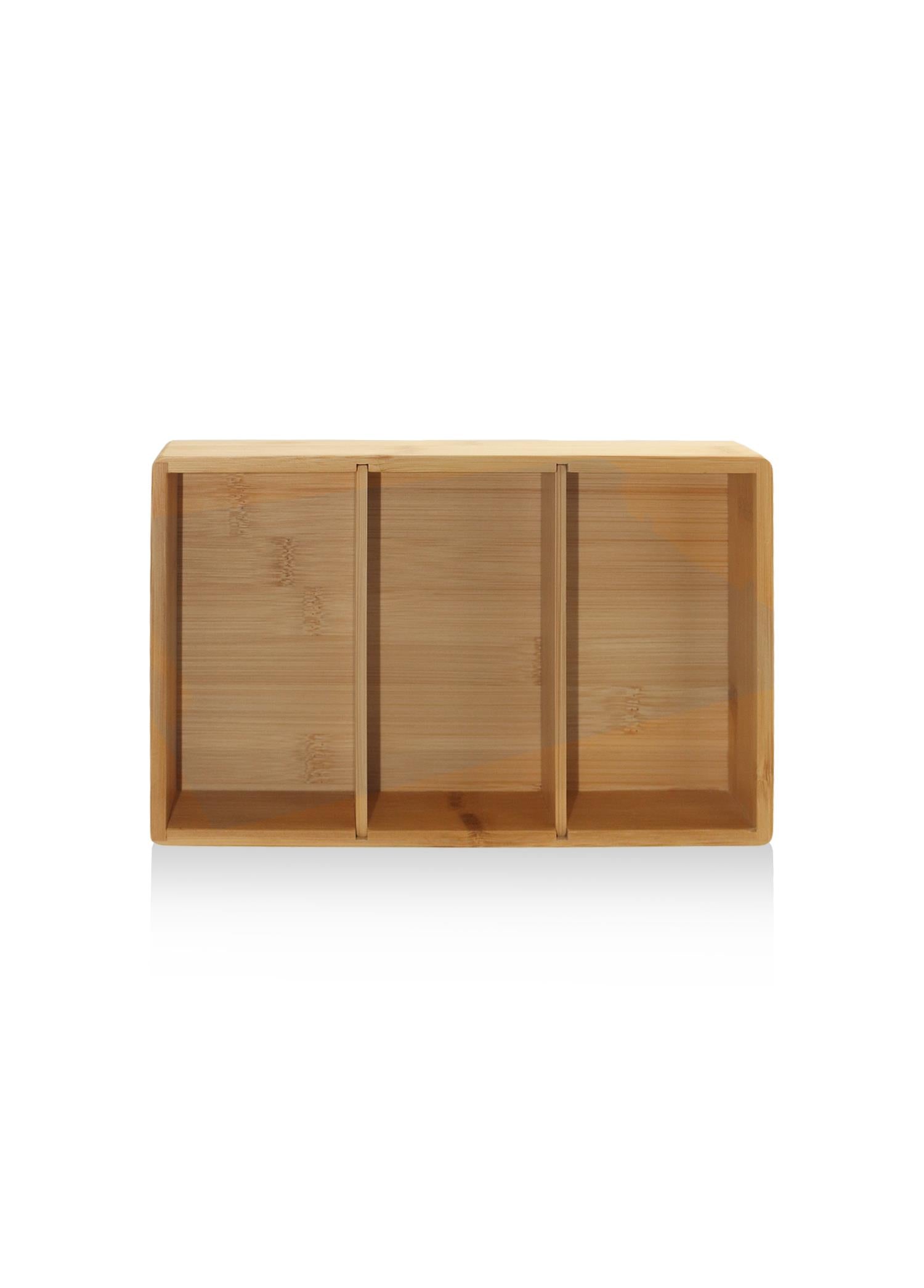 Natura Bamboo Organizer Box 25x16x4 cm