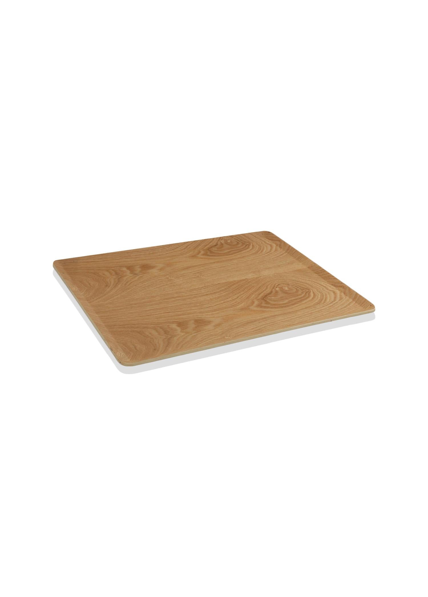 Natura Non-Slip Wooden Tray 27x20 cm