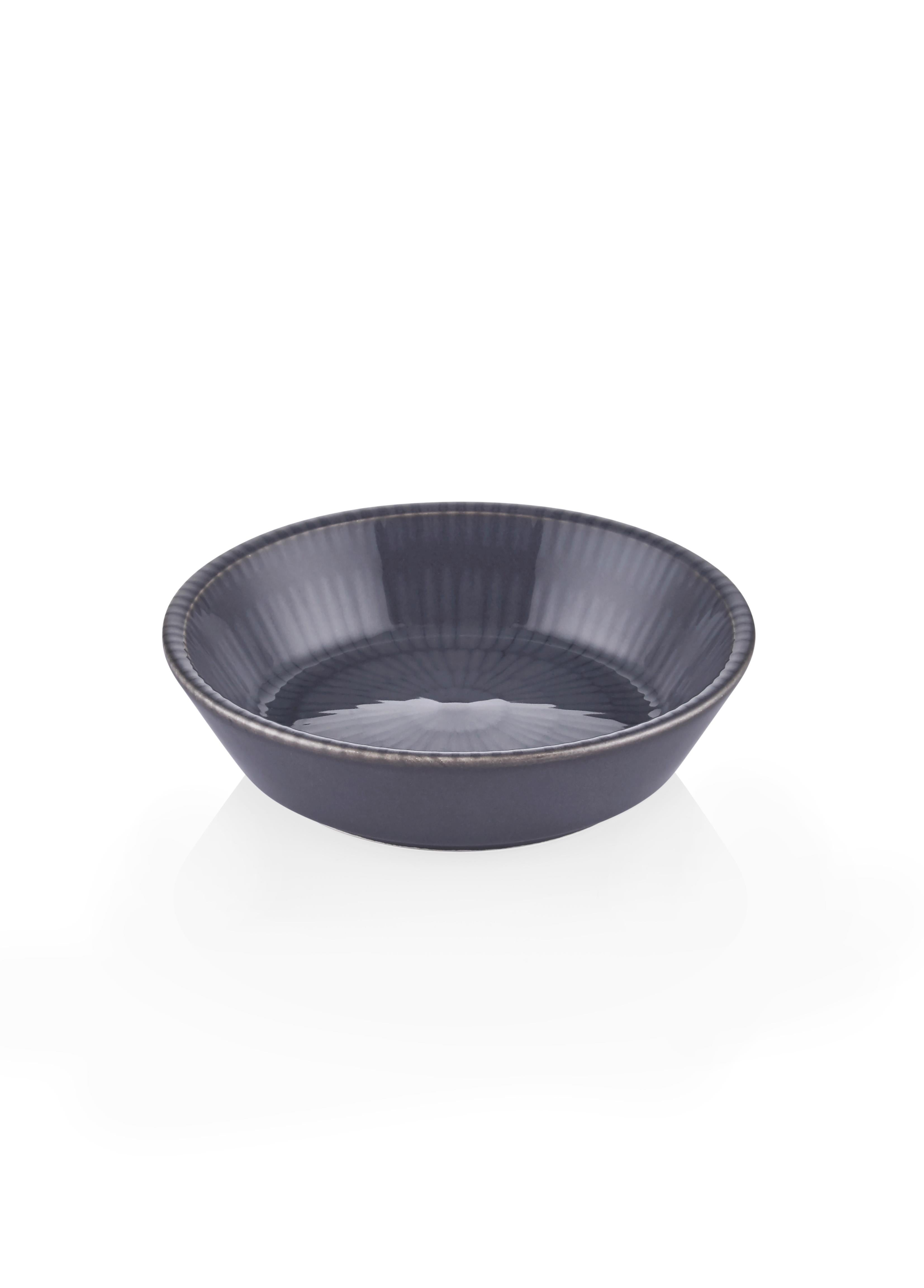 Noon Snack Bowl Set of 4 Gray 10 cm