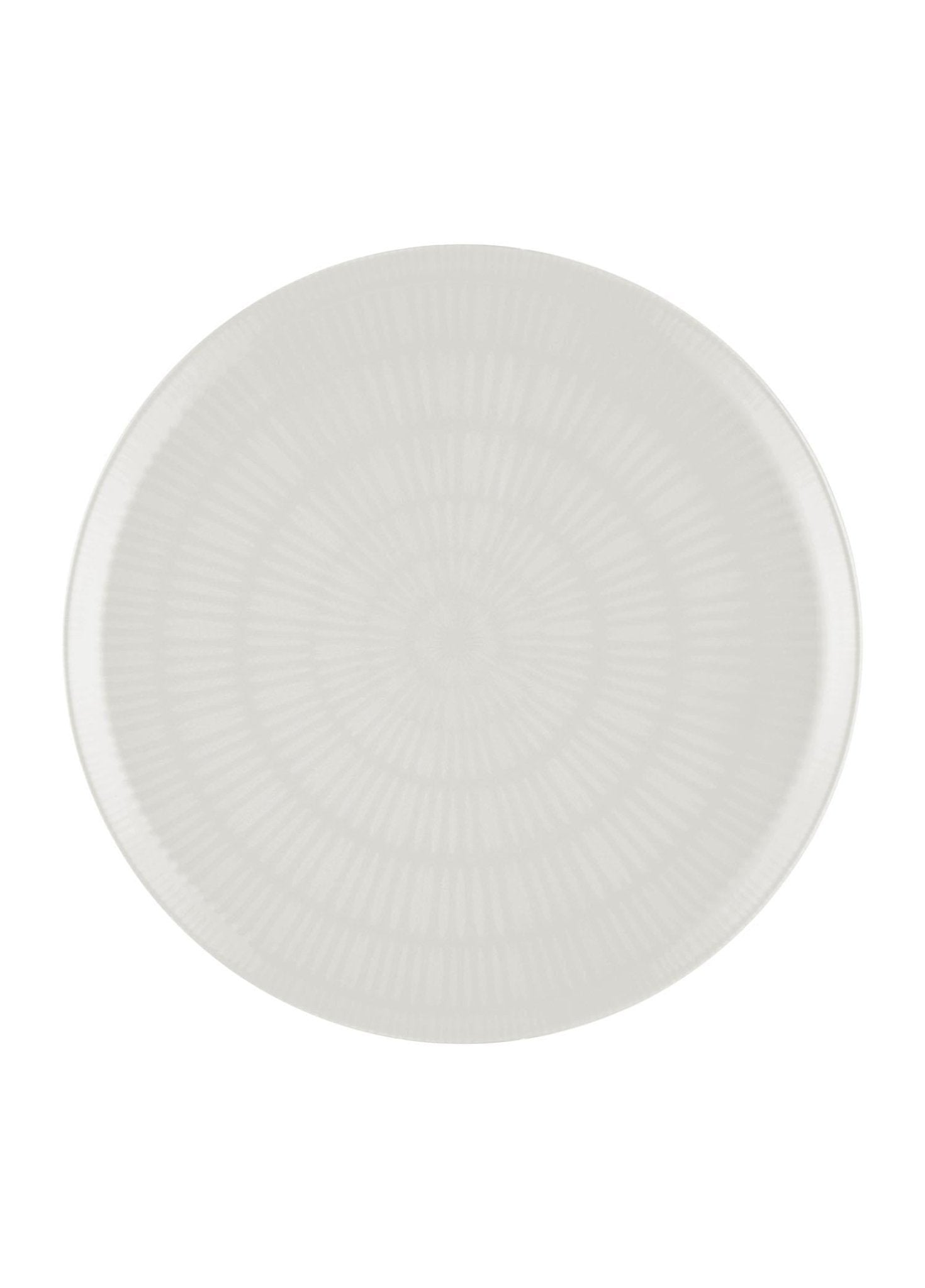 Noon Serving Plate Cream 30 Cm - Exporgin - Global Shopping Site