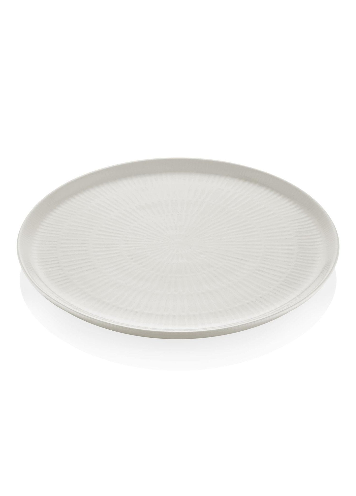 Noon Serving Plate Cream 30 Cm - Exporgin - Global Shopping Site