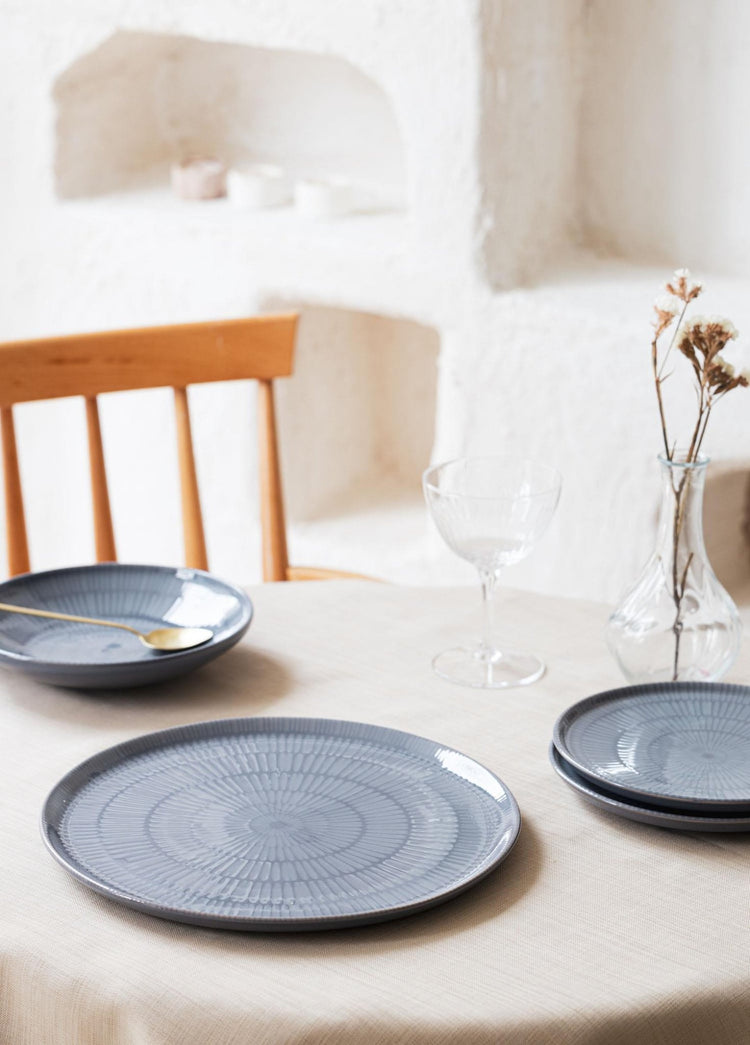 Noon Serving Plate Gray 30 Cm - Exporgin | Türkiye Comes to You