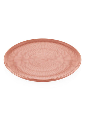 Noon Serving Plate Salmon 30 Cm - Exporgin - Global Shopping Site
