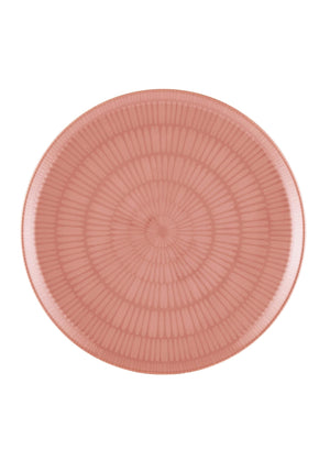 Noon Serving Plate Salmon 30 Cm - Exporgin - Global Shopping Site