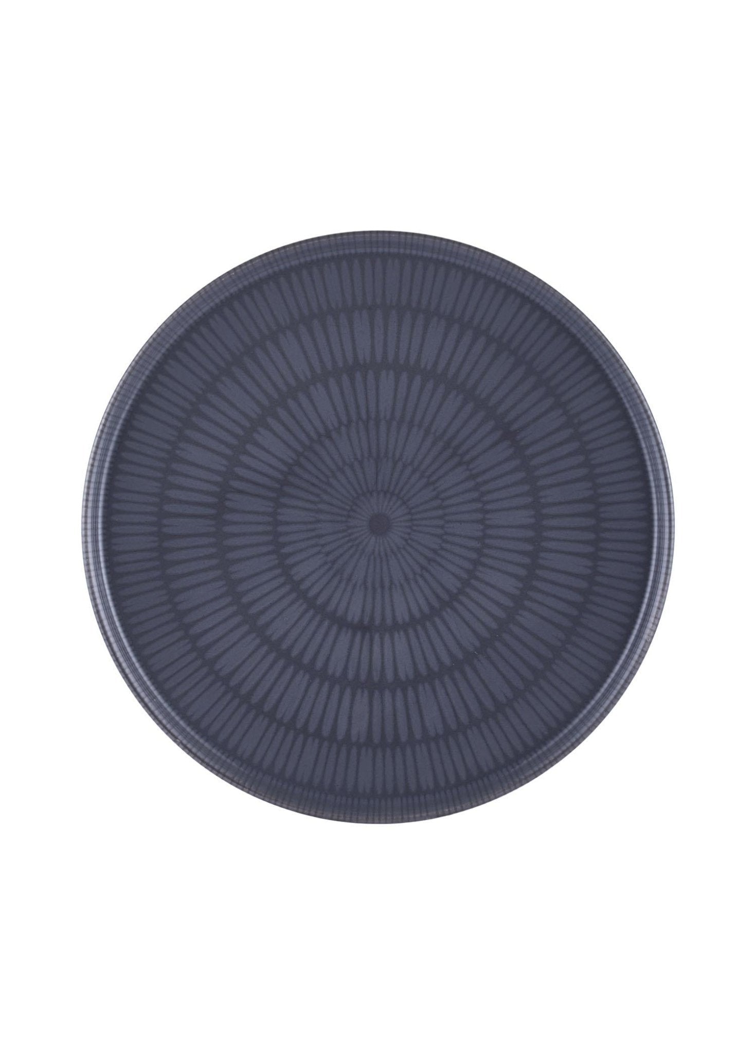 Noon Serving Plate Set of 6 Gray 26 cm - Exporgin | Türkiye Comes to You