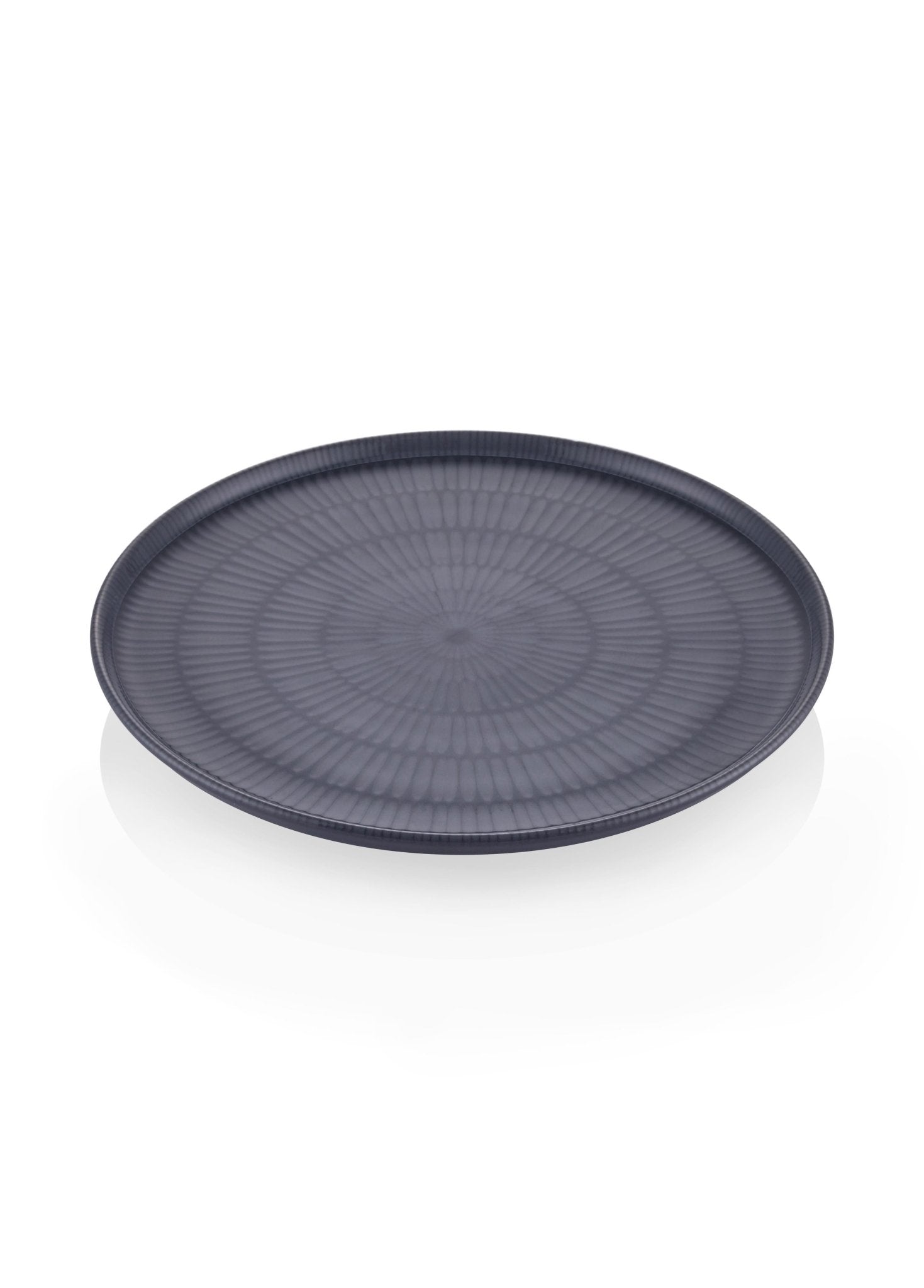 Noon Serving Plate Set of 6 Gray 26 cm - Exporgin | Türkiye Comes to You