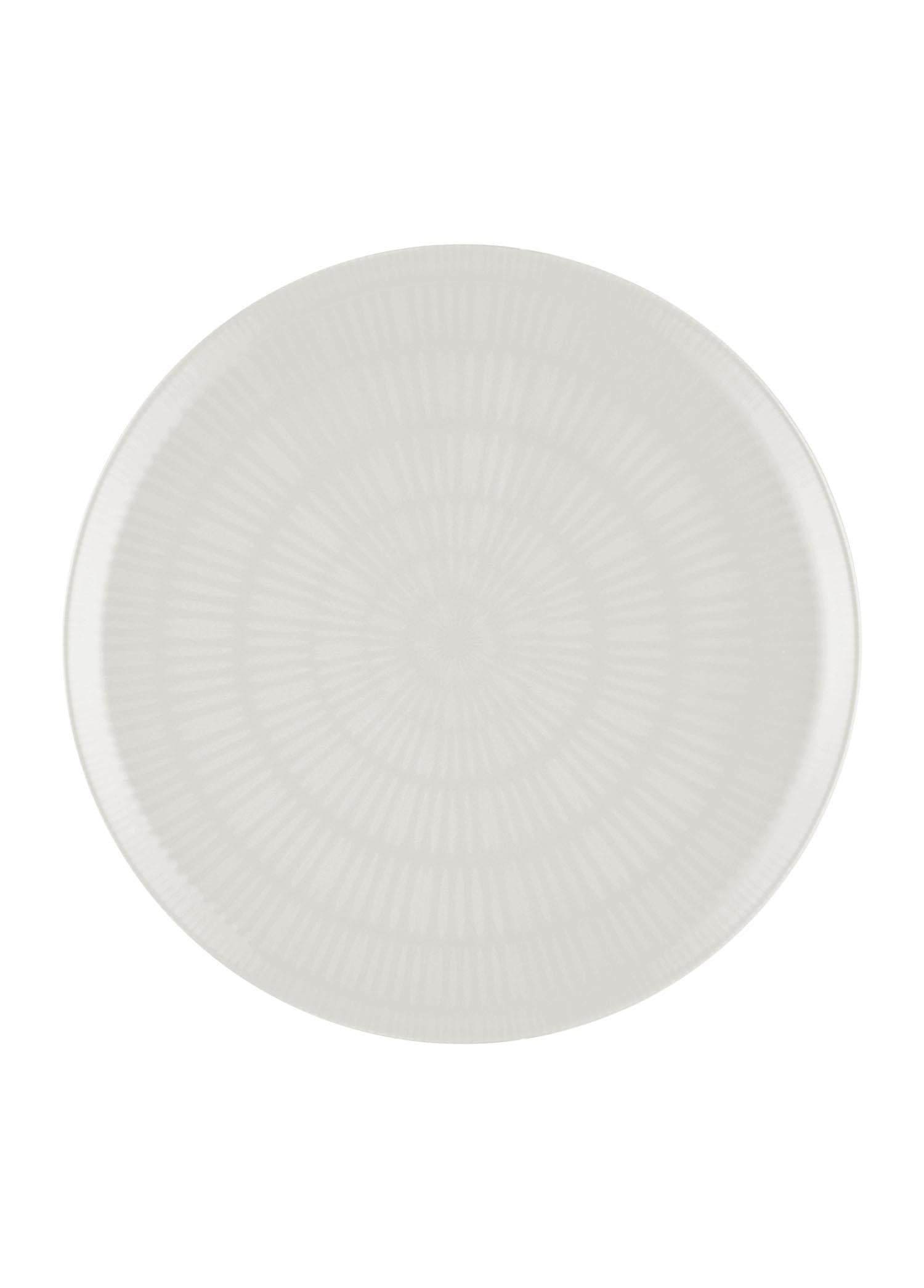 Noon Serving Plate Cream 30 Cm