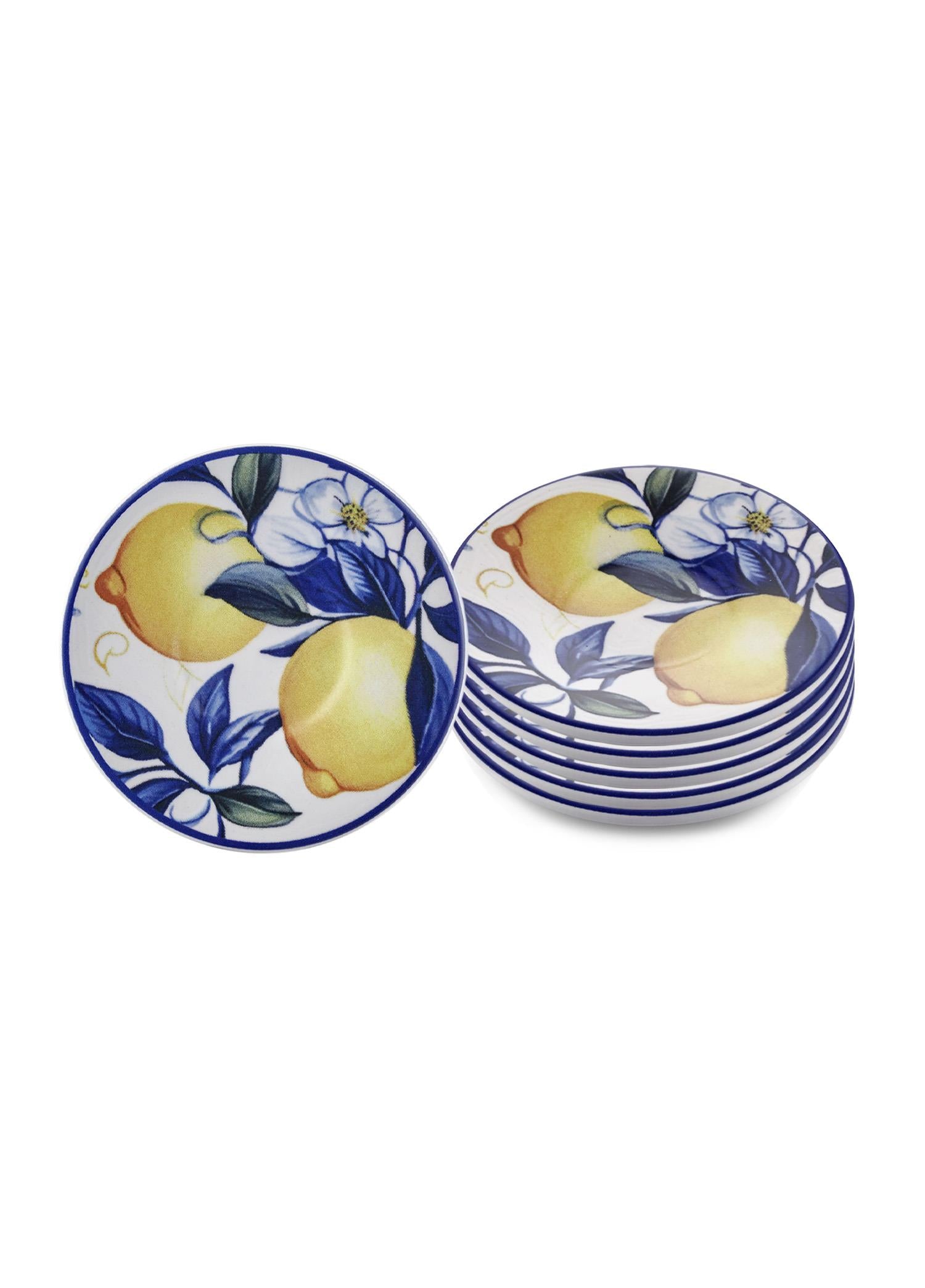 Odore Di Limone Tea Plate Set of 6 13 cm ODL0014