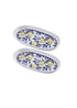Odore Di Limone Oval Serving Set of 2 26 cm - Elegant &amp; Stylish Ceramic Serving Plates - Exporgin - Global Shopping Site