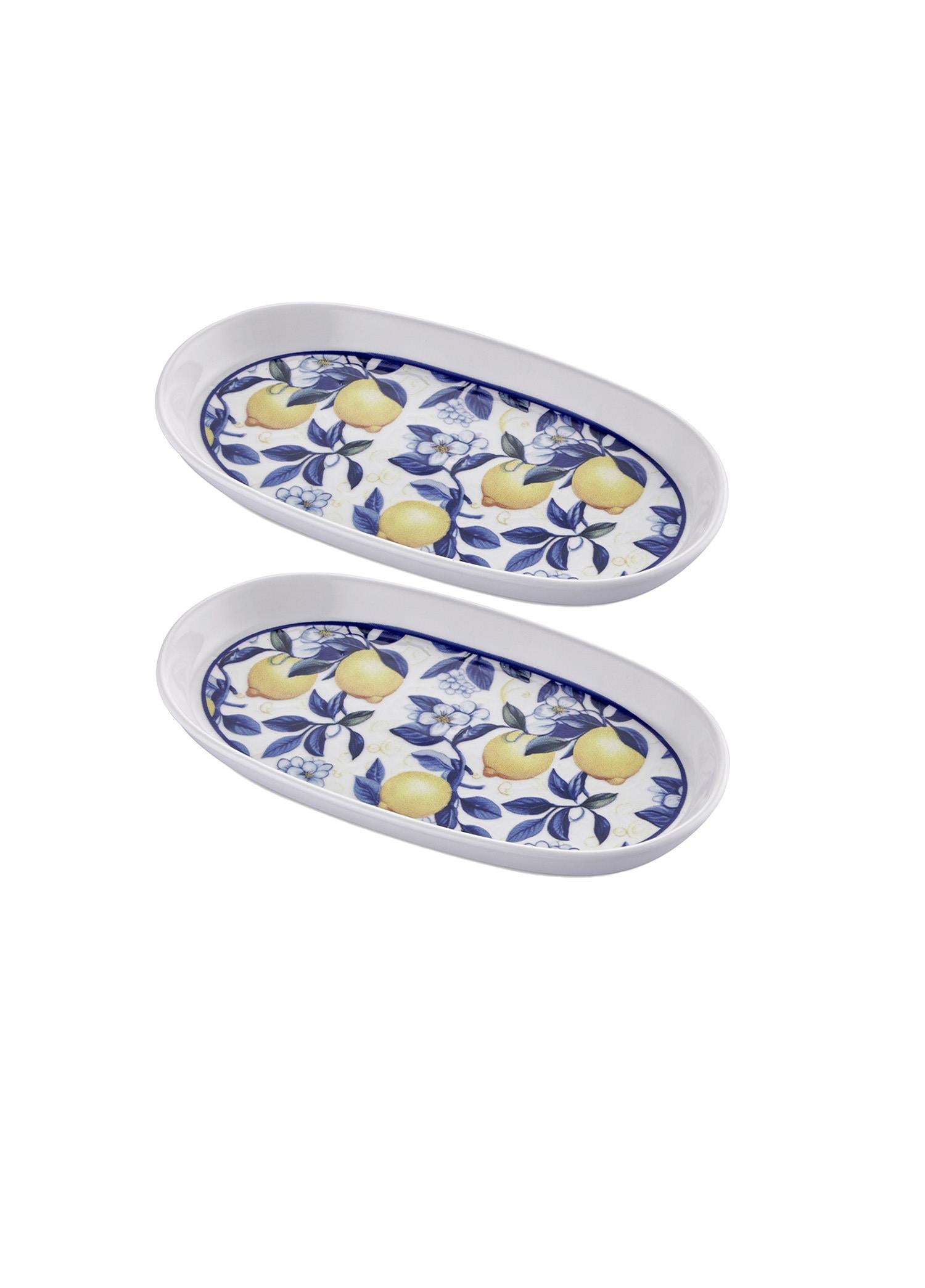 Odore Di Limone Oval Serving Set of 2 26 cm ODL0012