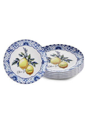 Odore Di Limone Serving Plate Set of 6 26 cm ODL003 - Exporgin | Türkiye Comes to You