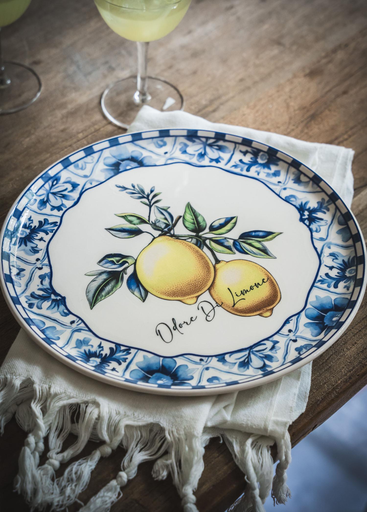 Odore Di Limone Serving Plate 30 Cm ODL0005