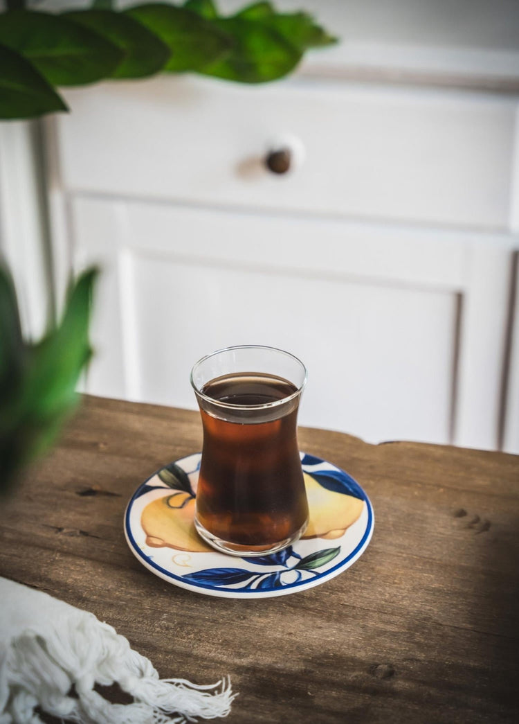 Odore Di Limone Tea Plate Set of 6 13 cm ODL0014 - Exporgin - Global Shopping Site