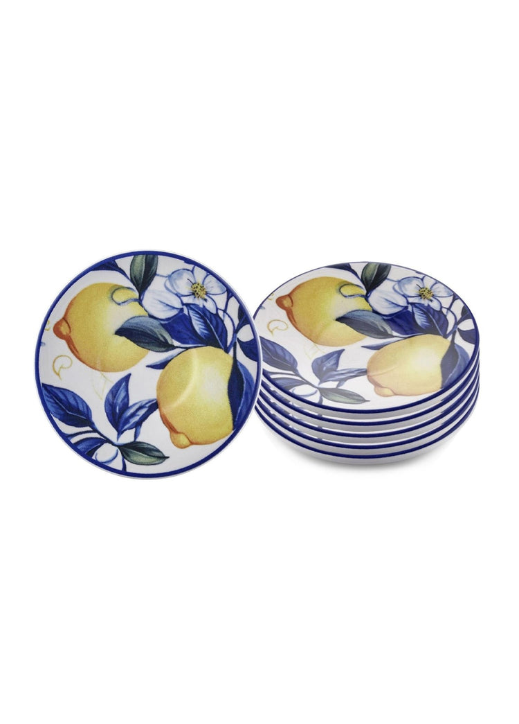 Odore Di Limone Tea Plate Set of 6 13 cm ODL0014 - Exporgin - Global Shopping Site