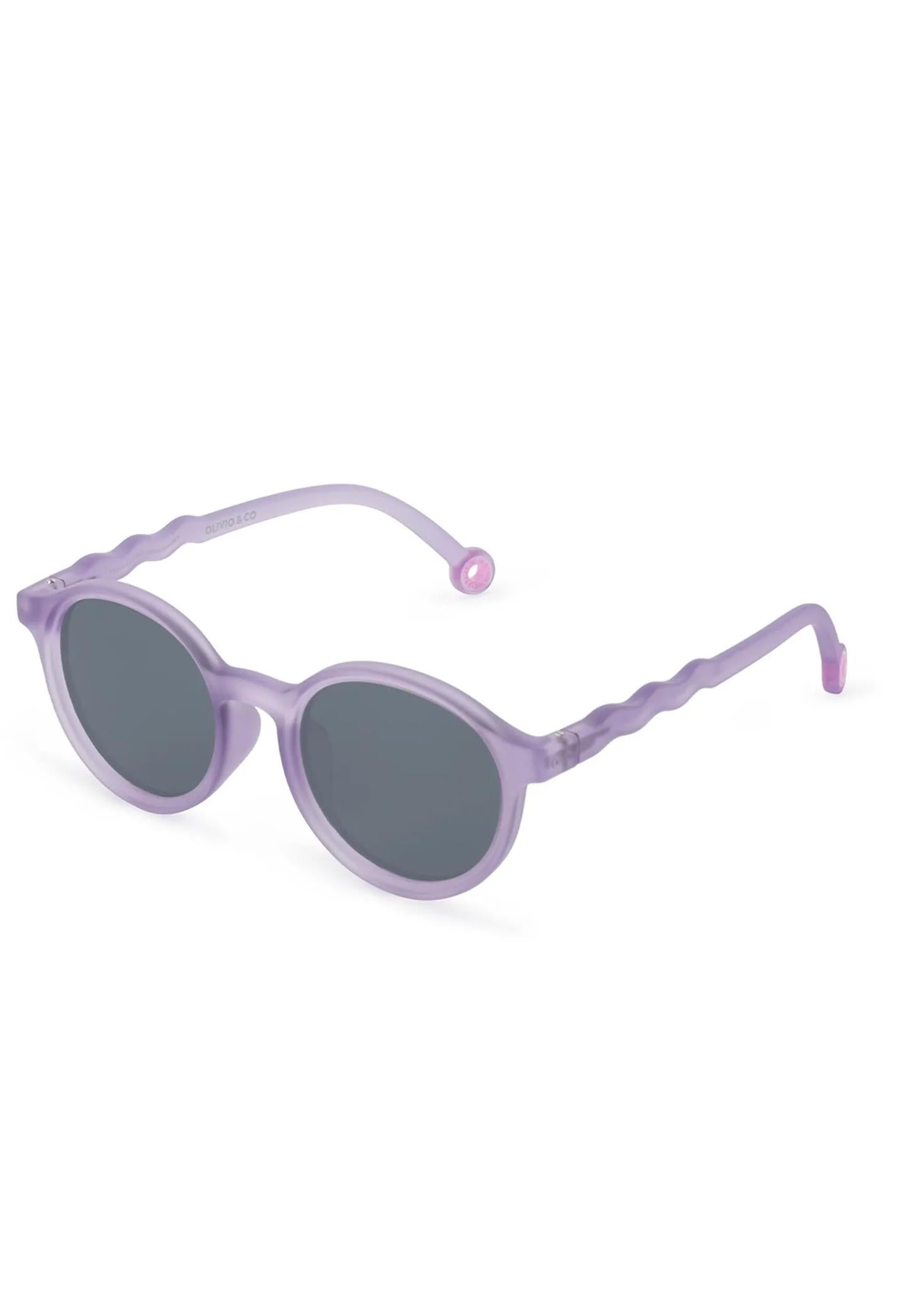 Oval Sunglasses Coral Reef Purple 3-12 Years