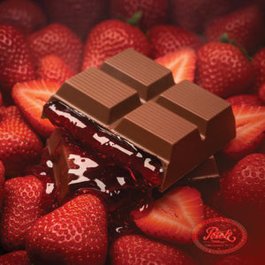 Petek 1942 Halloween Strawberry Filled Chocolate Bar – Dark & Milk Chocolate - Exporgin | Türkiye Comes to You