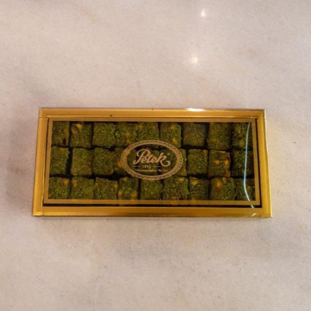 Petek 1942 Turkish Delight with Pistachios - Gourmet Box – 550g (19.4 oz) - Exporgin - Global Shopping Site