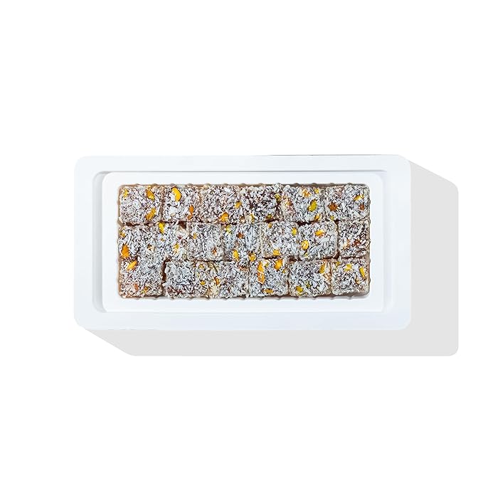 Pistachio Turkish Delight – Pomegranate & Classic Coconut Coated 200g (7.05 oz) / 160g (5.64 oz) - Exporgin | Türkiye Comes to You