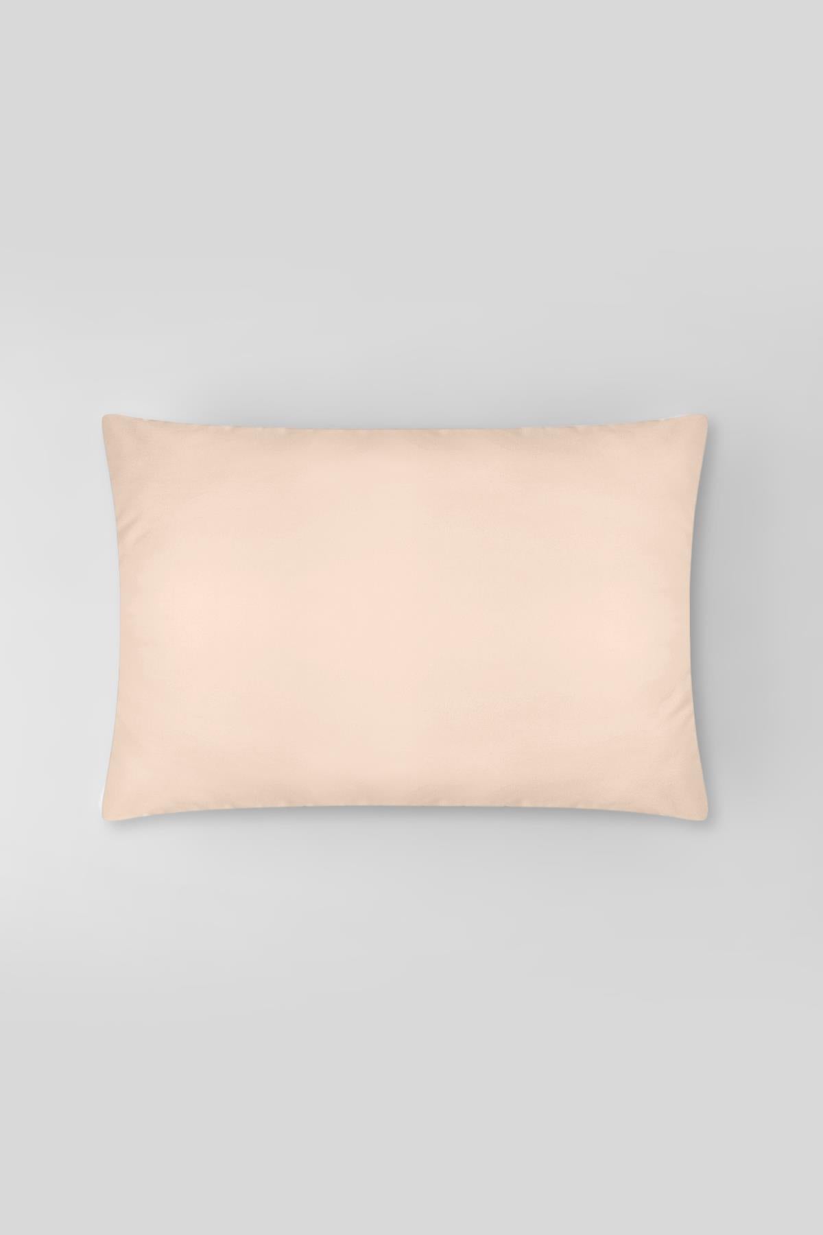 Plain 2-Piece Cotton Pillowcase 50X70 cm - Beige