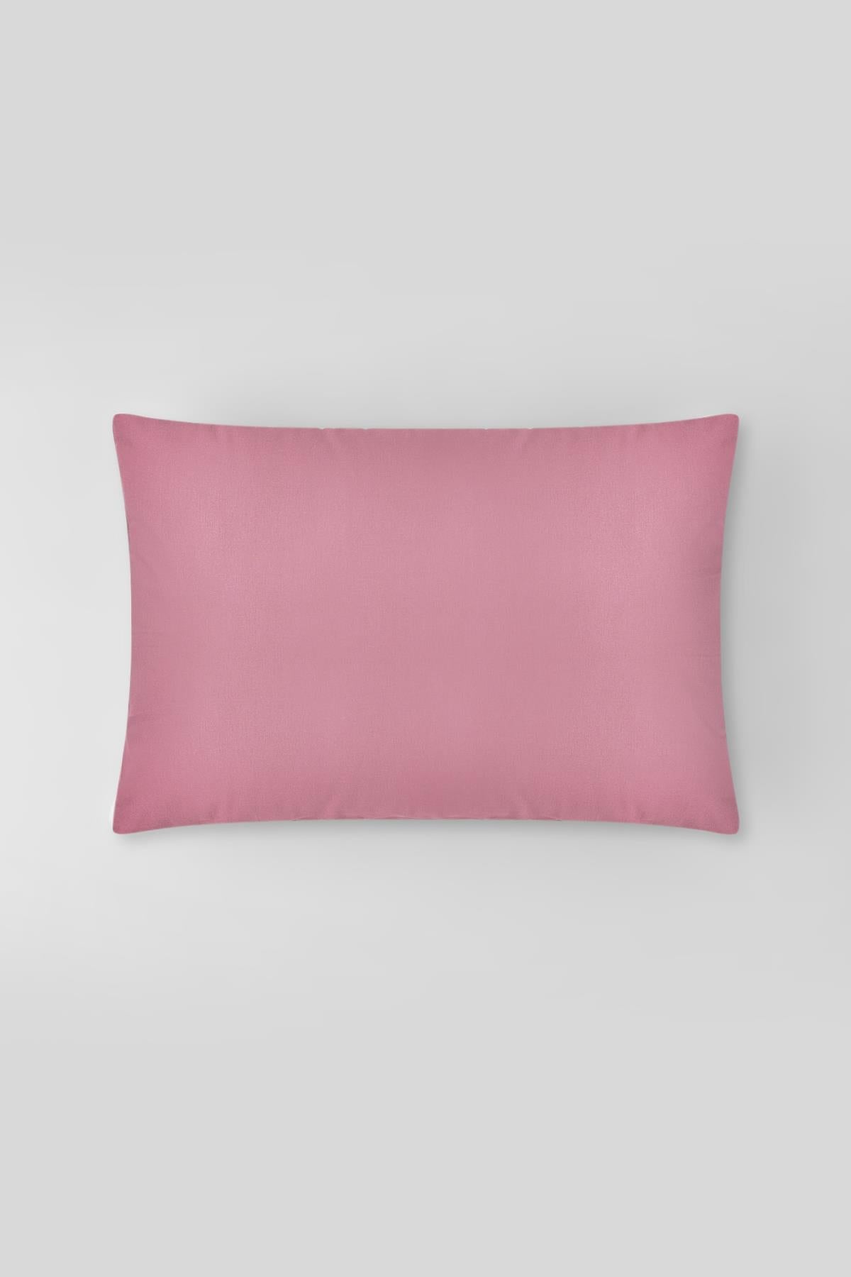 Plain 2-pack Cotton Pillowcase 50X70 cm - Pink