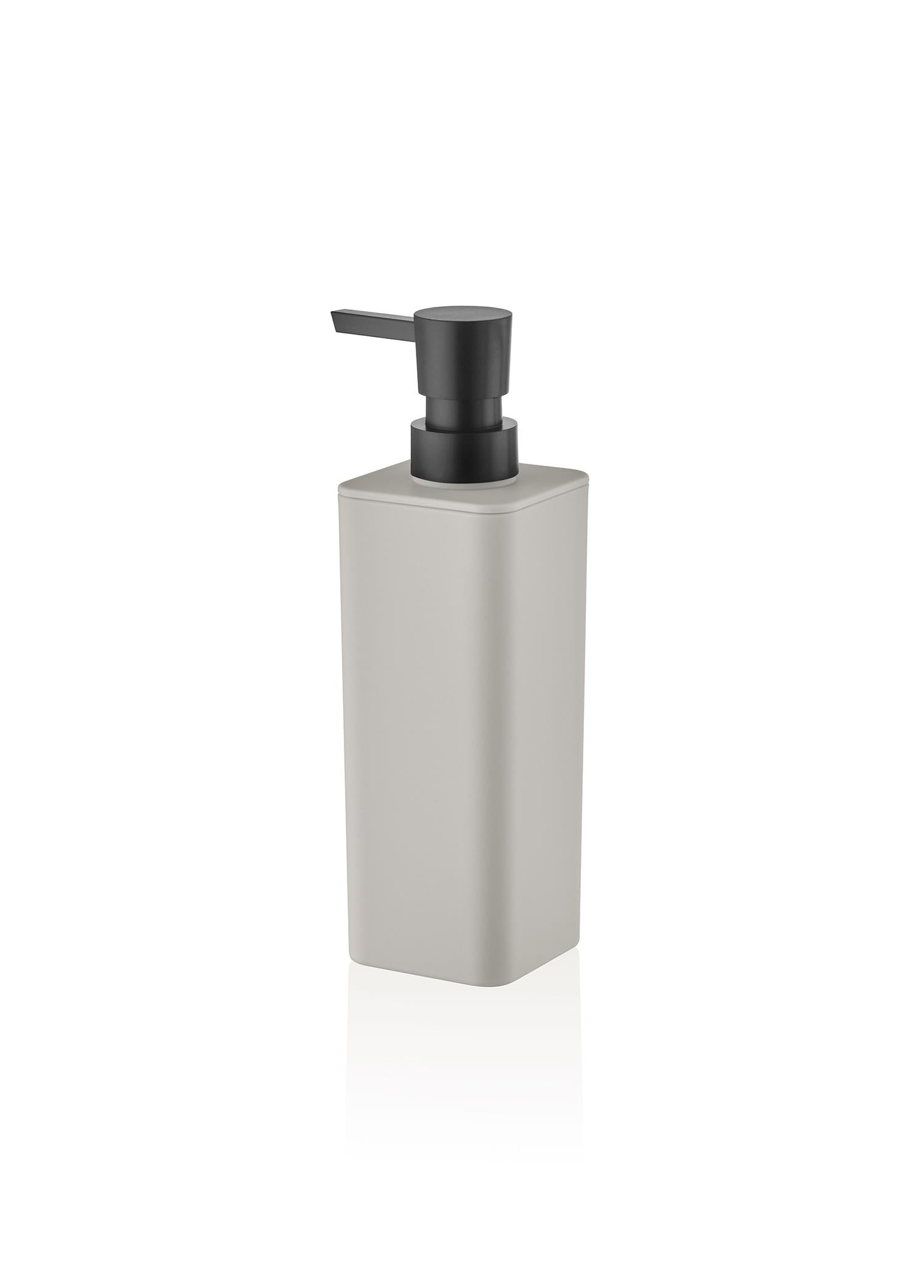 Plain Liquid Soap Dispenser Set Beige