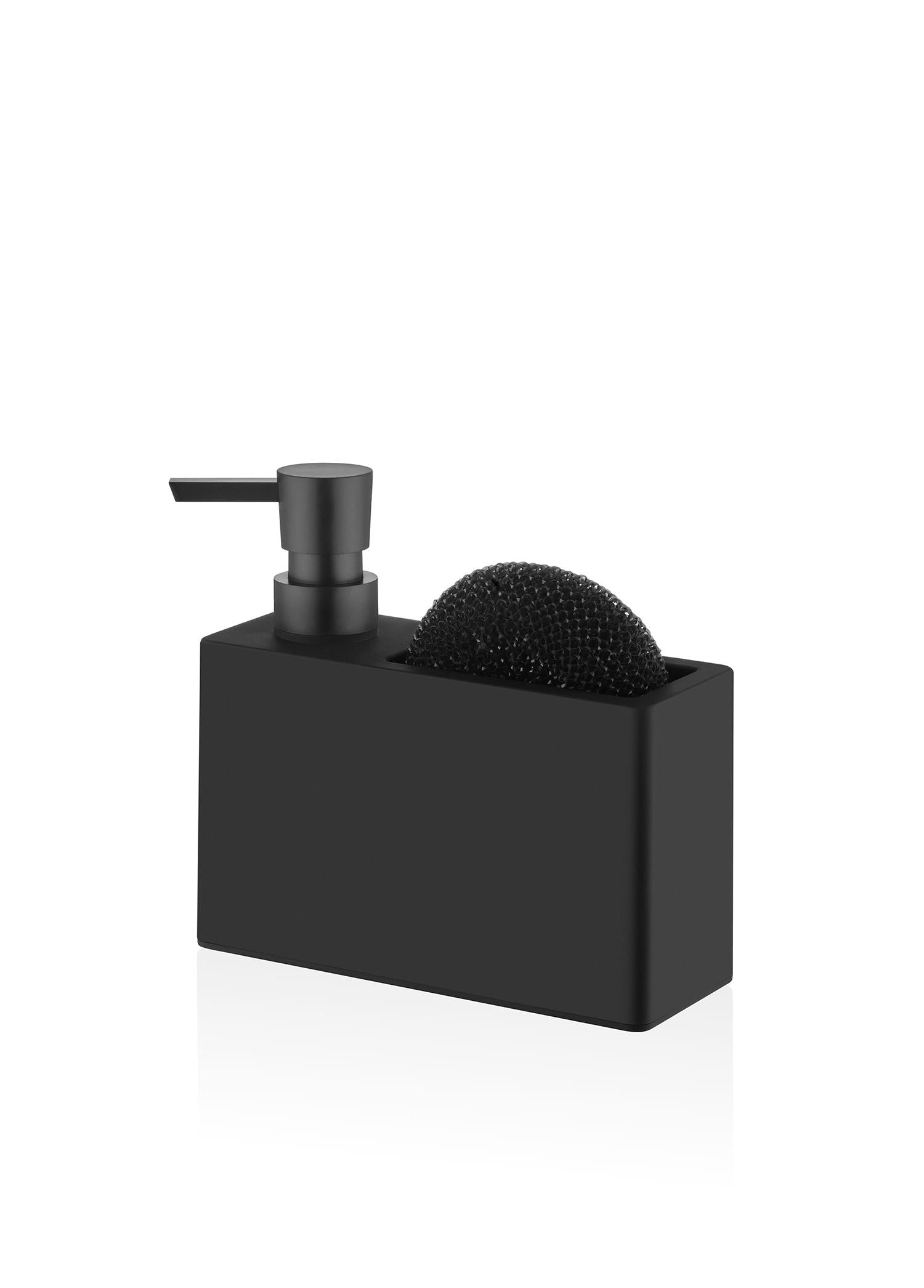 Plain Liquid Soap Dispenser Black