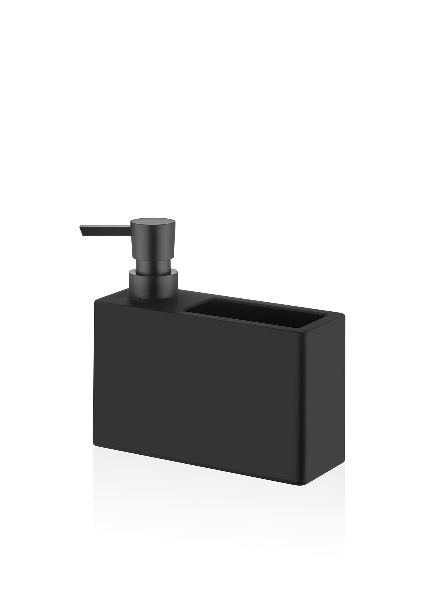 Plain Liquid Soap Dispenser Black