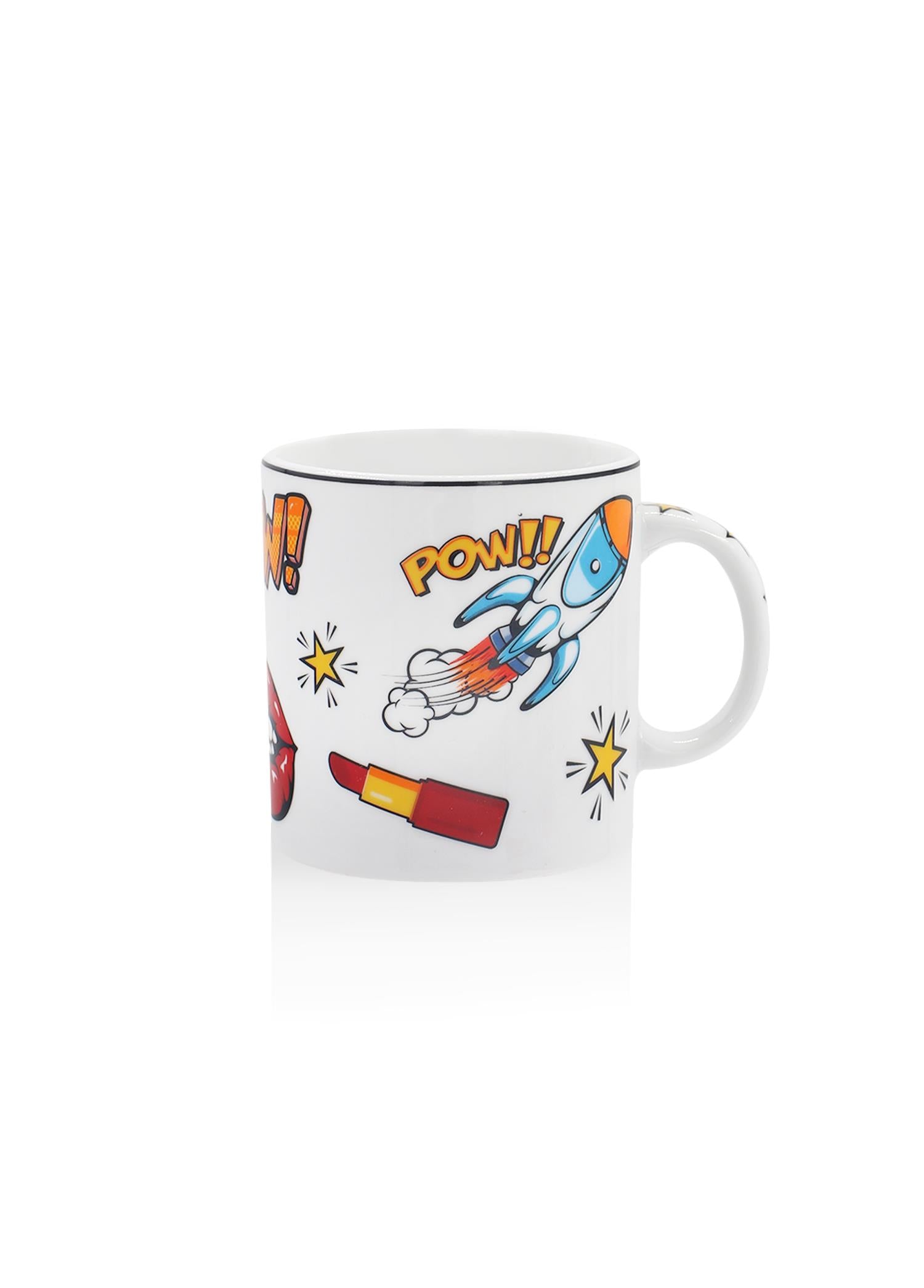 Popart Lips Mug 300 Cc