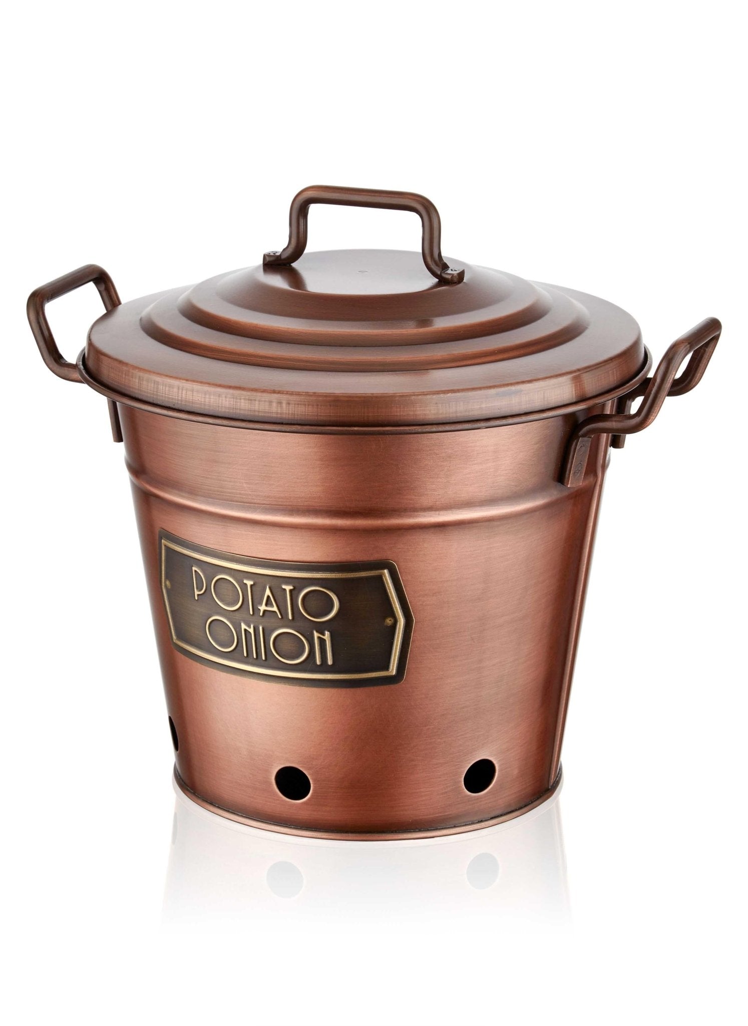 Potato Onion Bucket - Copper - Exporgin - Global Shopping Site